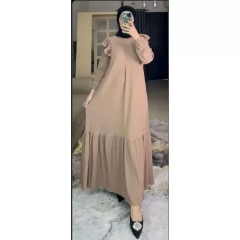 GAMIS REMPEL DOUBLE//gamis Siska dress