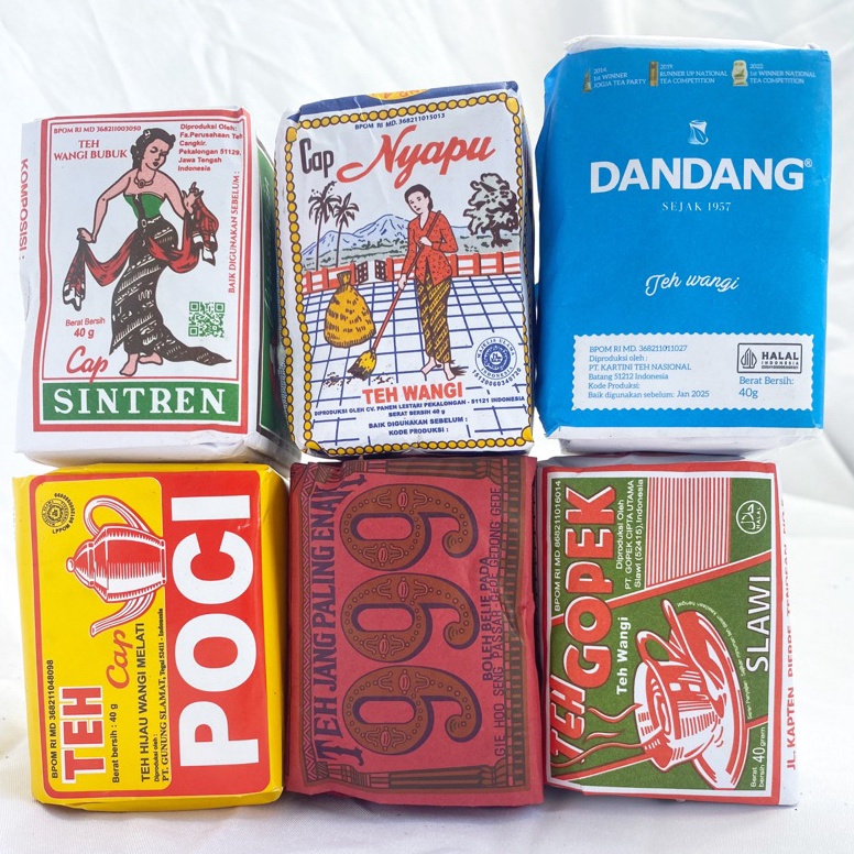 

Terbaik.. Teh Tubruk 6 paket Khas Wedangan Solo Q8J