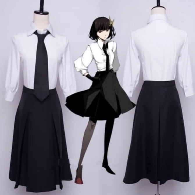 Murah Meriah Akiko yosano costum cosplay HQ BWL