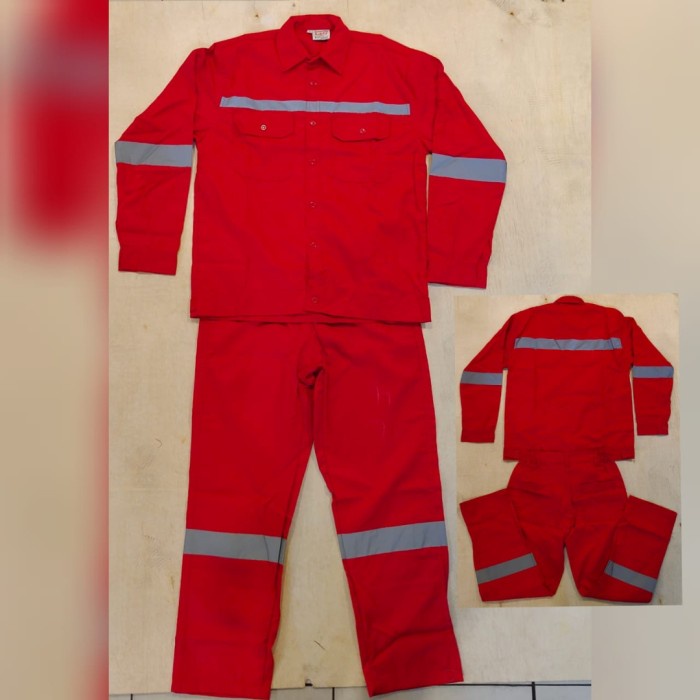 Wearpack Wearpack Baju Celana Terpisah Seragam Safety Berikut K3 M/P