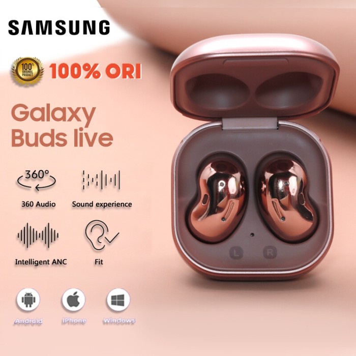 Samsung Galaxy Buds Live earphone bluetooth 1% Original in ear earphon