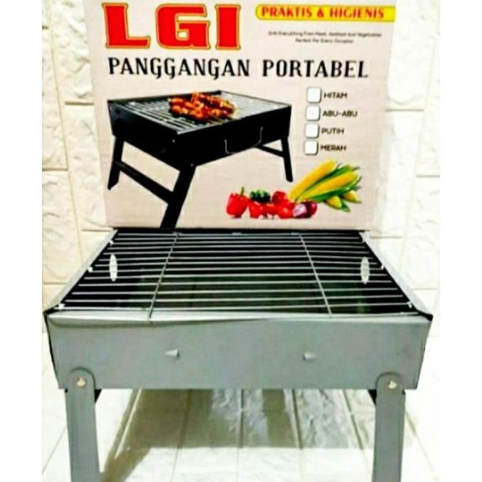 =+=+=+] Alat Pemanggang Portable LGI / Panggangan Portable Bisa Lipat