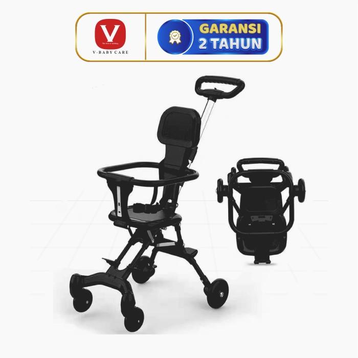 Stroller V-Babycare Stroller Baby Kereta Dorong Balita Lipat Magic Vbaby-Q1