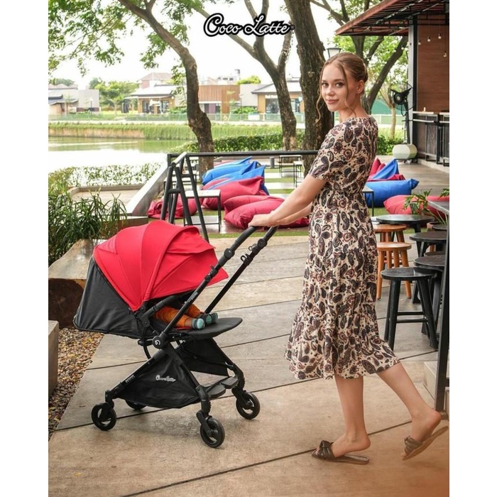 Stroller Stroller Cocolatte Verzza Reversible Handle 4Wd