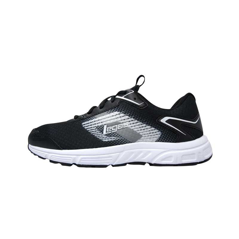 League Legas Sepatu Lari Unisex Musca LA U Hitam Original