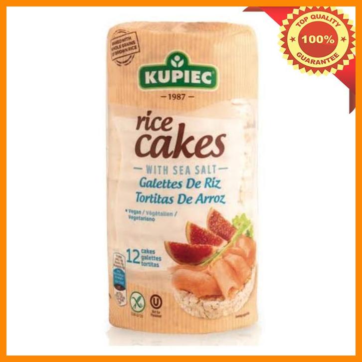 

(KSKS) KUPIEC RICE CAKES WITH SEA SALT 120 G