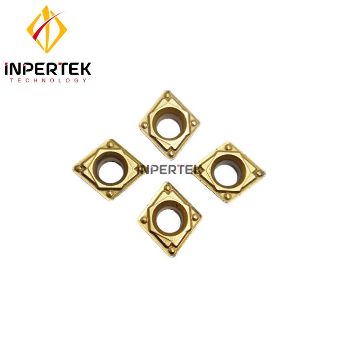 Insert CPMT 09 04 BEKAS Mata Bubut CPMT09 Pisau Bubut Chip Bubut CNC