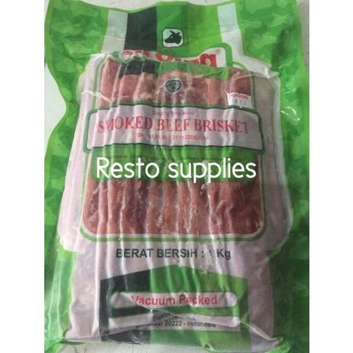 

Aroma Beef Bacon (Smoked Beef Brisket) 1 Kg 016