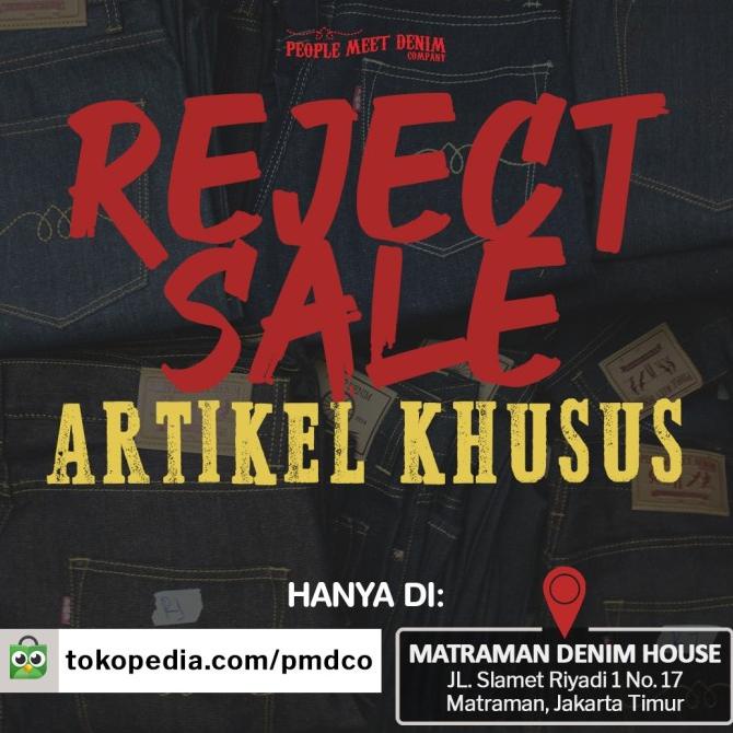 PMD & CO - REJECT SALE - Celana Jeans Pria - Denim Artikel Khusus