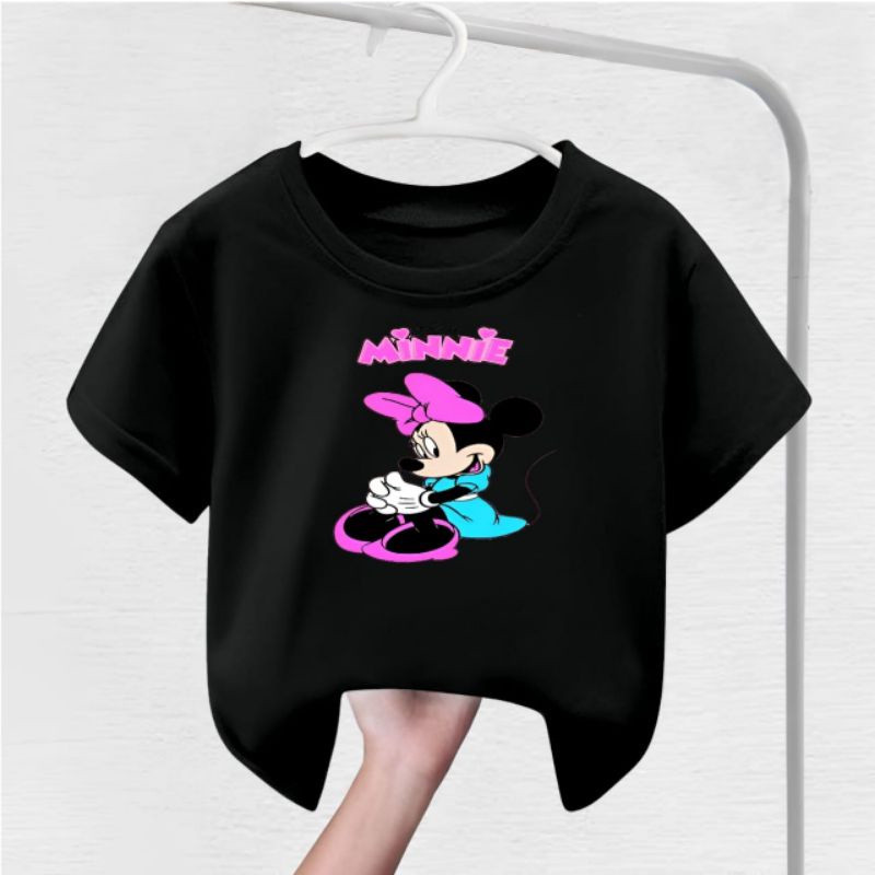 Kaos Anak Perempuan 1-12 Tahun /Baju Kaos Anak Perempuan Terbaru