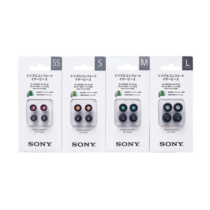 FLASH SALE SONY TRIPLE COMFORT EP-TC50 FOAM+SILICONE EARTIPS FOR IN-EAR IEM & TWS TERMURAH