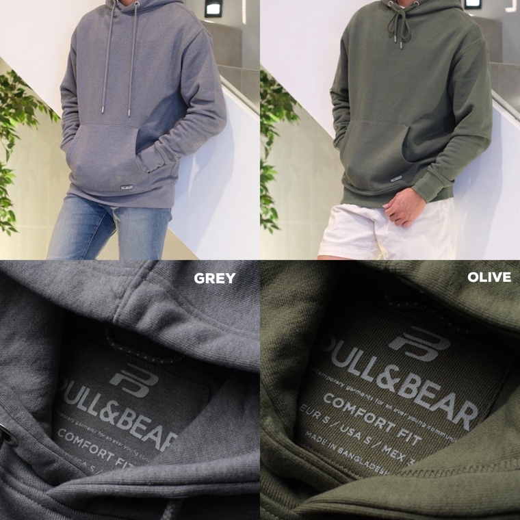 LANGSUNG KIRIM [NEW] Jaket P&B Basic Pocket Hoodie PNB-JKT-01