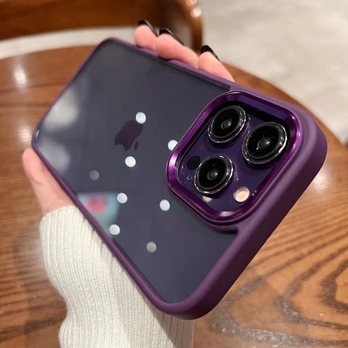 Deep Purple Steelhybrid Chrome Case Iphone 14 13 12 11 Pro Max Plus