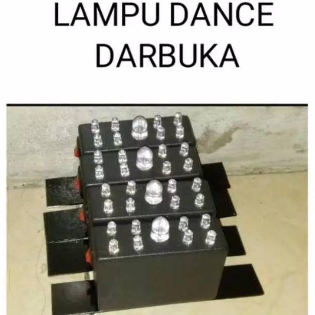 Oekr Lampu Dance Darbuka Warna Warni