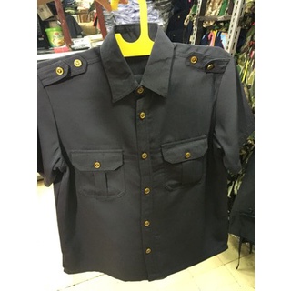 Safari Satpam Abu - Baju Safari - Kemeja Safari