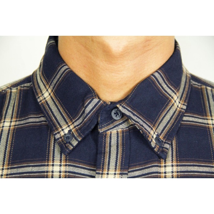 Kemeja Casual Pria Cole Lengan Panjang Reguler Motif Kotak-Kotak 14