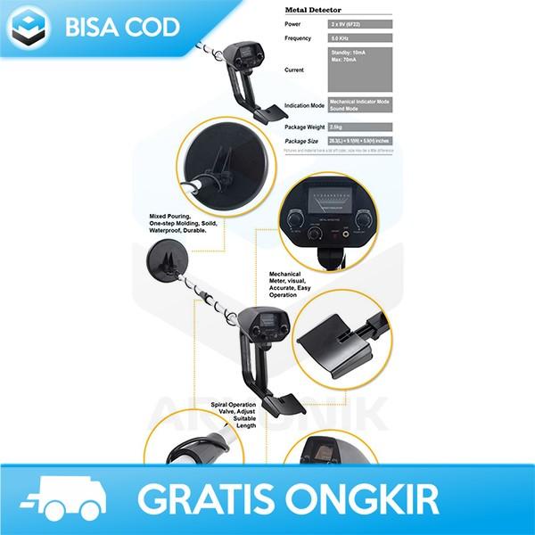 Alat Detektor Emas Gold Akurat By Kingdectector Coil Anti Air Original