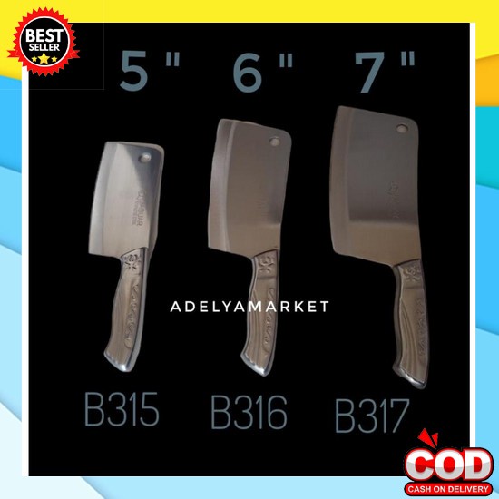 Pisau Idul Adha Peso Ladeng Murah Set Terbaru 2023 Lebaran Daging Piso Ladeng Alat Pemotong Dapur Ik