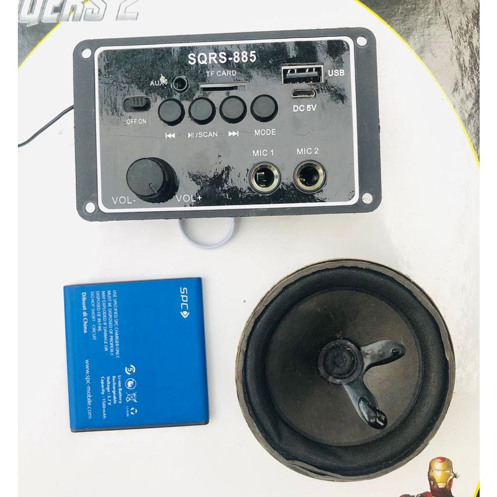 Sale Diy Kit Modul Mp3 Bluetooth Lcd / Set Module Mp3 Bluetooth Modul+Speaker+ No.5