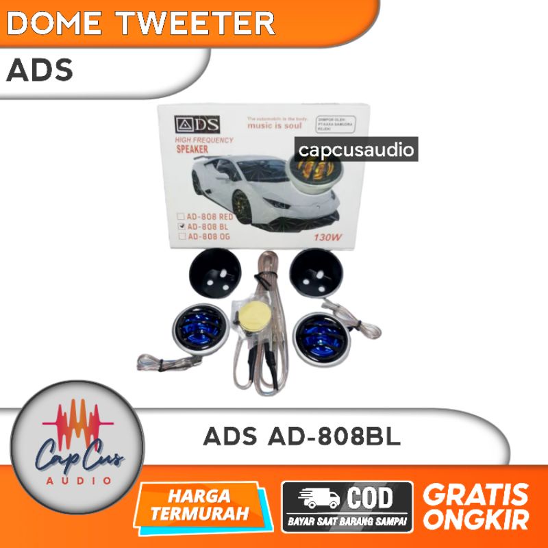 TWEETER MOBIL 2 INCHI ADS AD 808 BL / DOME TWEETER MOBIL ADS AD 808 BL