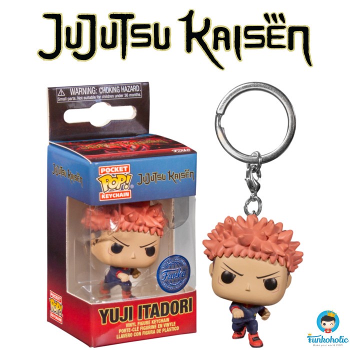 Funko Funko Pocket Pop Keychain Animation Jujutsu Kaisen - Yuji Itadori