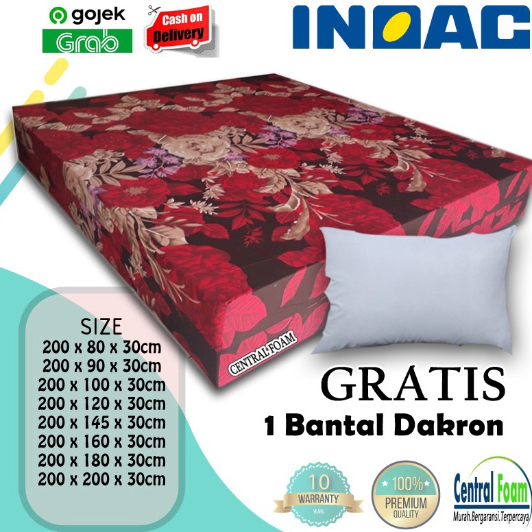LANGSUNG ORDER INOAC Tebal 30cm Central Foam Kasur Busa matras INOAC Garansi 10 tahun Asli Murah