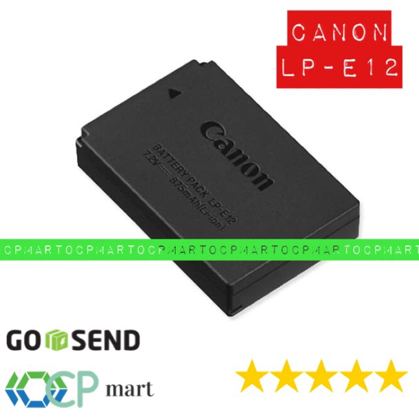 Tren Terbaru.. Baterai LP-E12 Battery LPE12 for Canon EOS M M2 M10 M50 M100 M200 100D kiss x7 rebel 