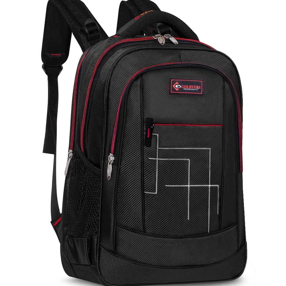 Recomended Polo Goldvers Tas Ransel Kerja Pria Tas Laptop Backpack Up to 14 inch Free Raincover - Go