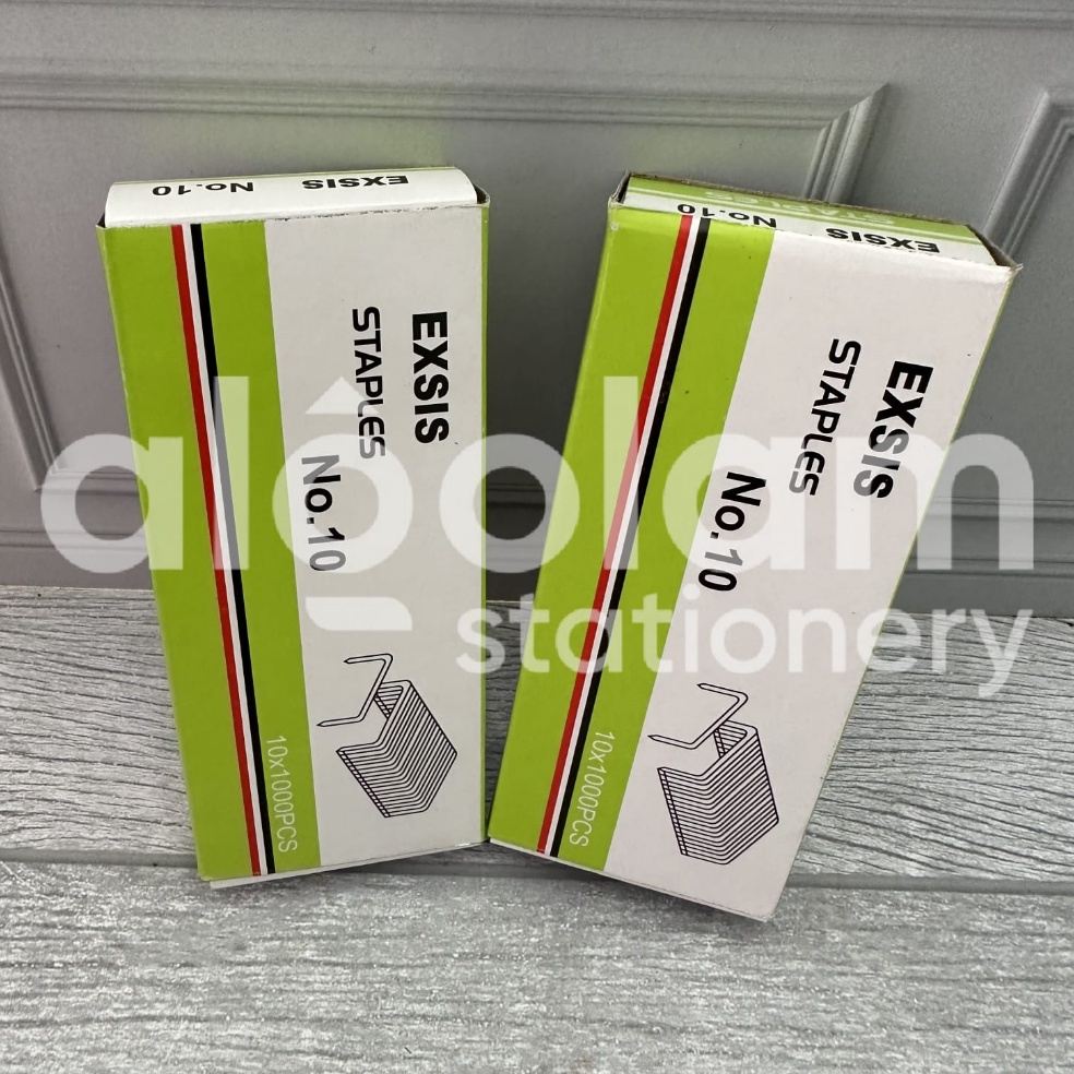 

F79269 SATU PACK ( 10 BOX KECIL ) Isi Staples Kecil No. 10 Murah 95