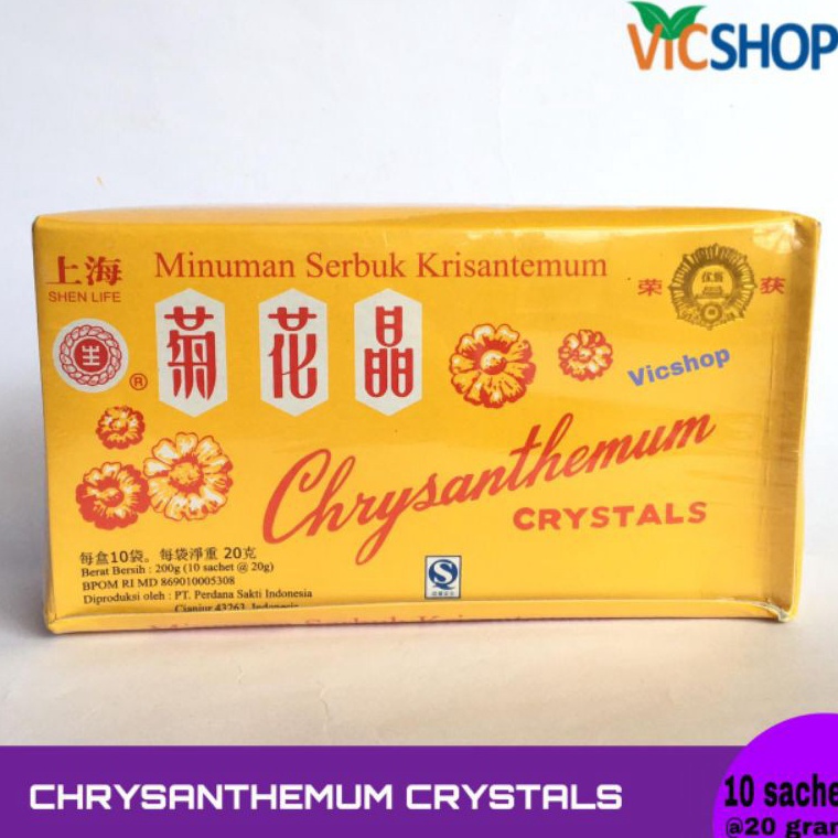 

Kualitas Premium.. TEH CRYSANTHEMUM CRYSTAL/CHRYSANTHEMUM (KECIL) isi 10 sachet AMF