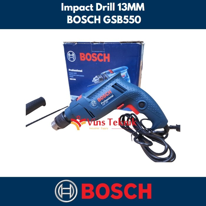 Mesin Bor Tembok Bosch Gsb 550 / Impact Drill Bosch Gsb550
