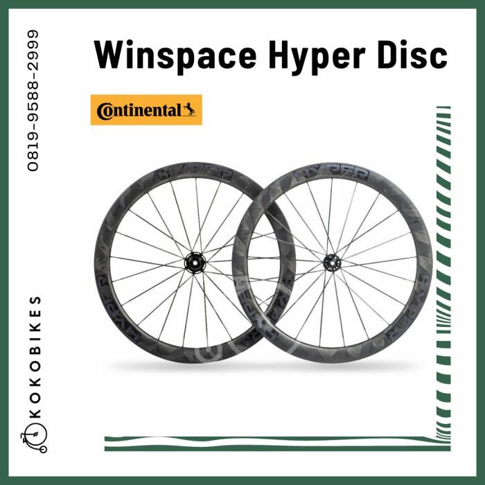 Terlaris Wheelset Winspace Hyper Carbon Disc 700C