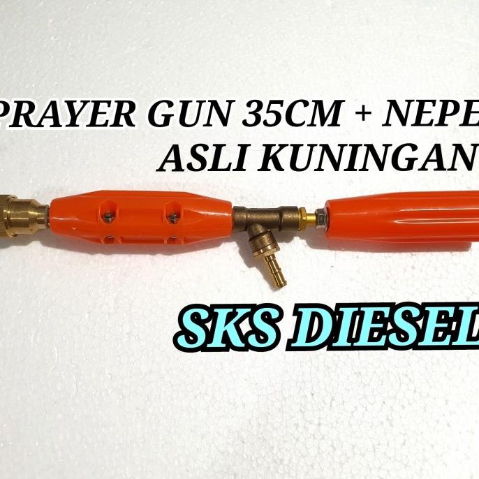 ] Sprayer Gun Stik Doorsmeer 35CM + Nepel Kuningan
