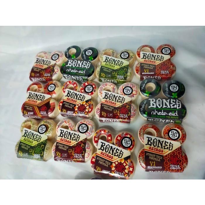 Skate Wheels Skateboard Bones Original Assorted / Roda Skateboard