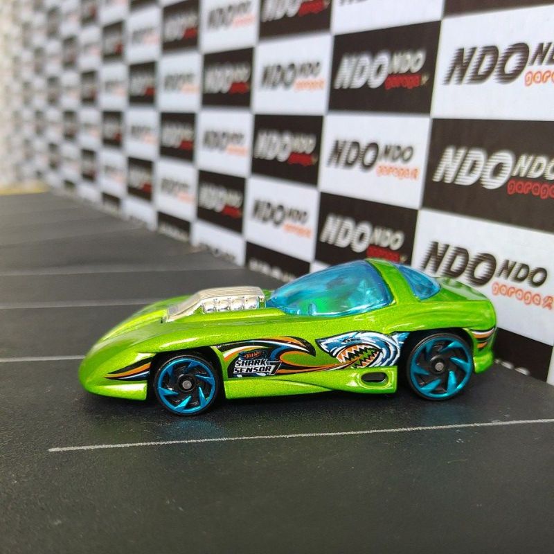 Hot Wheels Silhouette Green 2nd Loose - 2018 Mystery Models