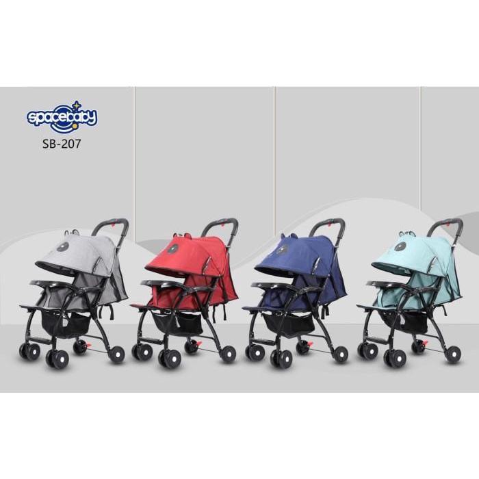 Stroller Stroller Space Baby Spacebaby Sb-207 Sb207 Sb 207 Kereta Dorong Bayi