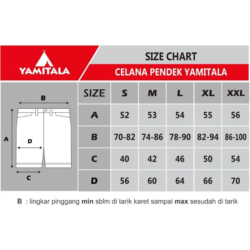 Yamitala Celana Pendek Trango