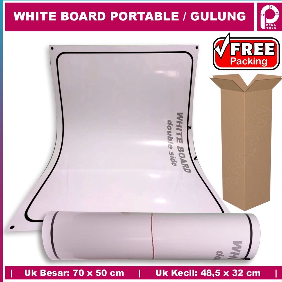 

40 Time Table Lembaran Whiteboard Double Side Papan Tulis Gulung ➴Harga Termurah