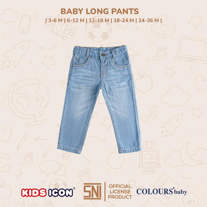 KIDS ICON - Celana Denim Anak Laki-laki Baby COLOURS Core- CBCL0700230