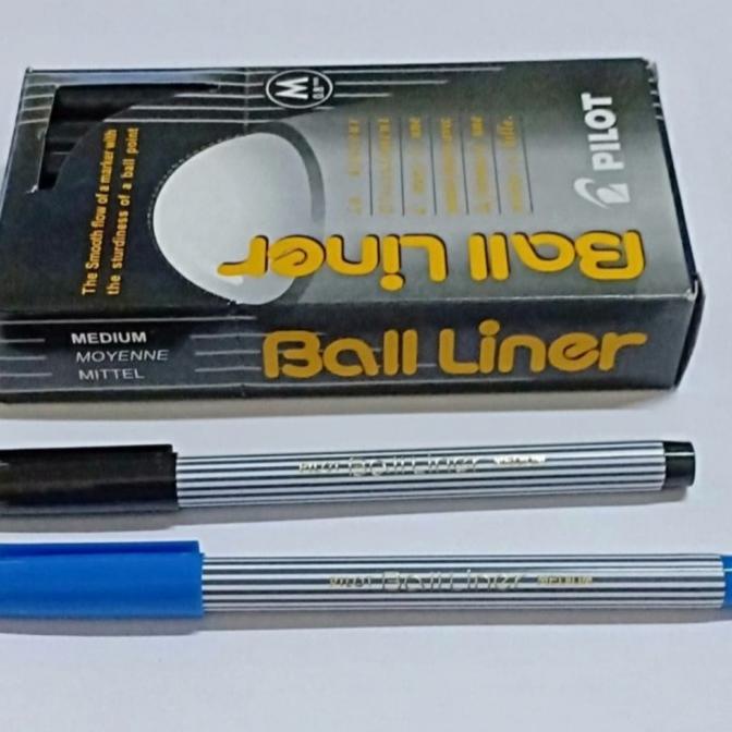 

PULPEN PILOT BALL LINER 0,8 PULPEN TANDA TANGAN PER LUSIN ---NEW READY---