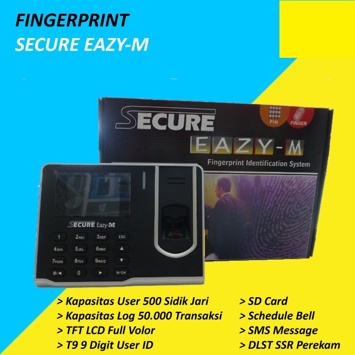 Jual Mesin Absen Finger Print