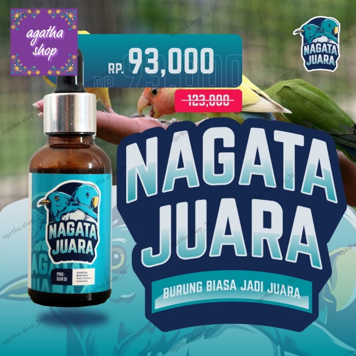 Terlaris Nagata Juara Burung Biasa Jadi Juara / Vitamin Burung Nagata Juara