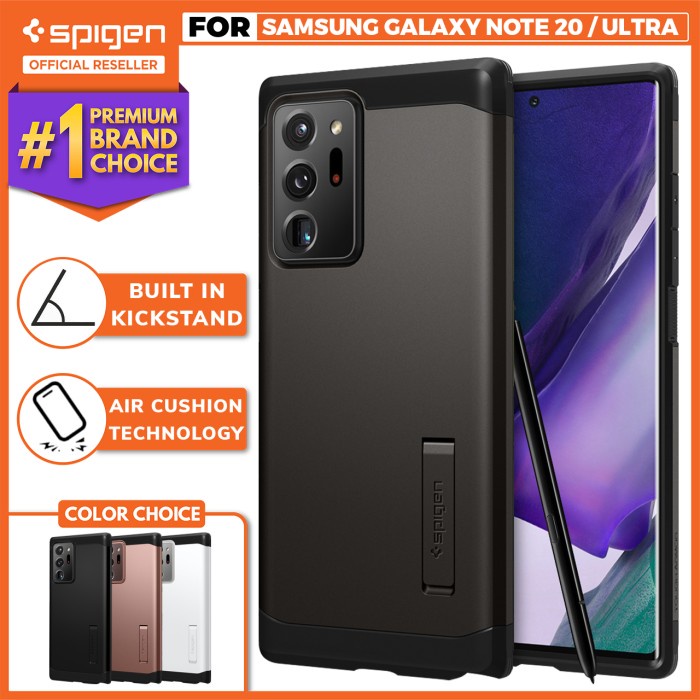 Case Samsung Galaxy Note 20 / Ultra Spigen Tough Armor Anti Shock - Note 20 Ultra, Gunmetal