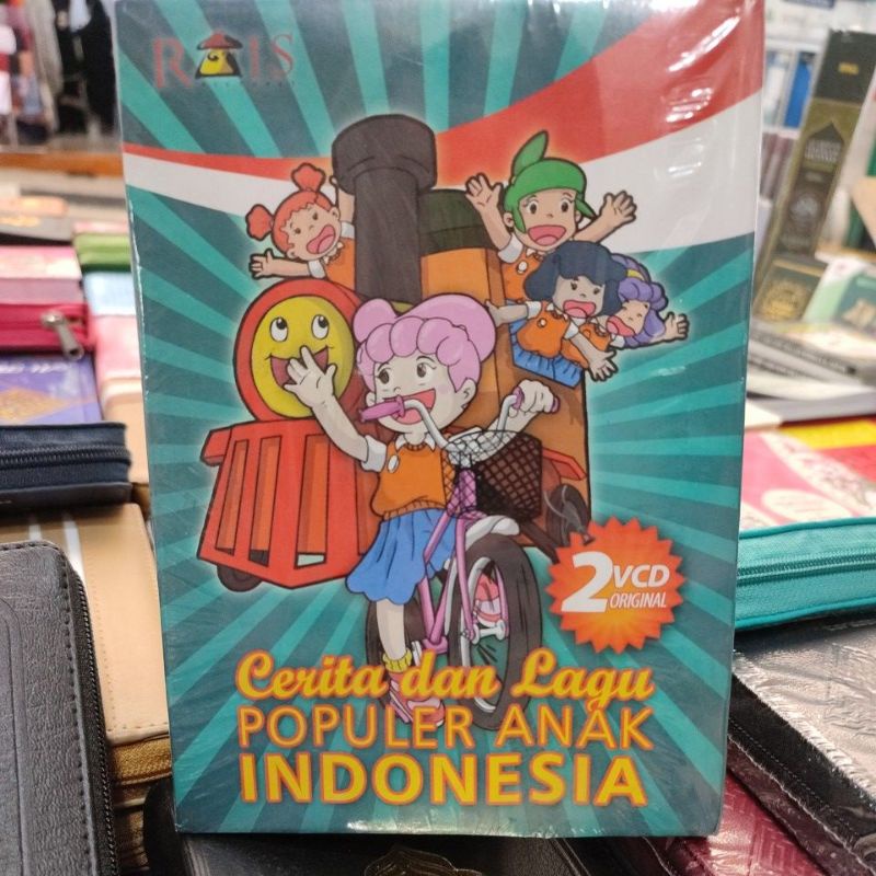 DISKON  dvd pket original   kartun cerita dan lagu anak populer anak indonesia isi 2 dvd