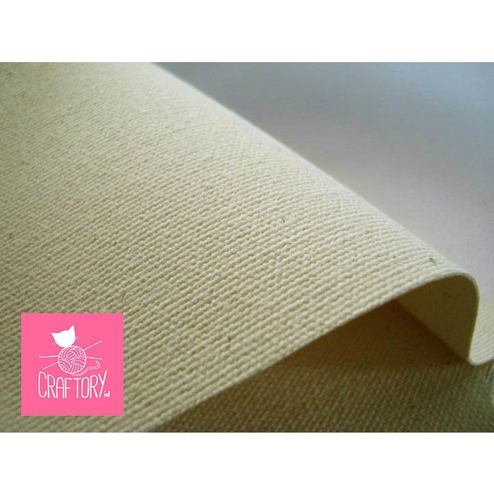 Bestseller Kain Kanvas Lukis Meteran - Canvas Kasar Gesso
