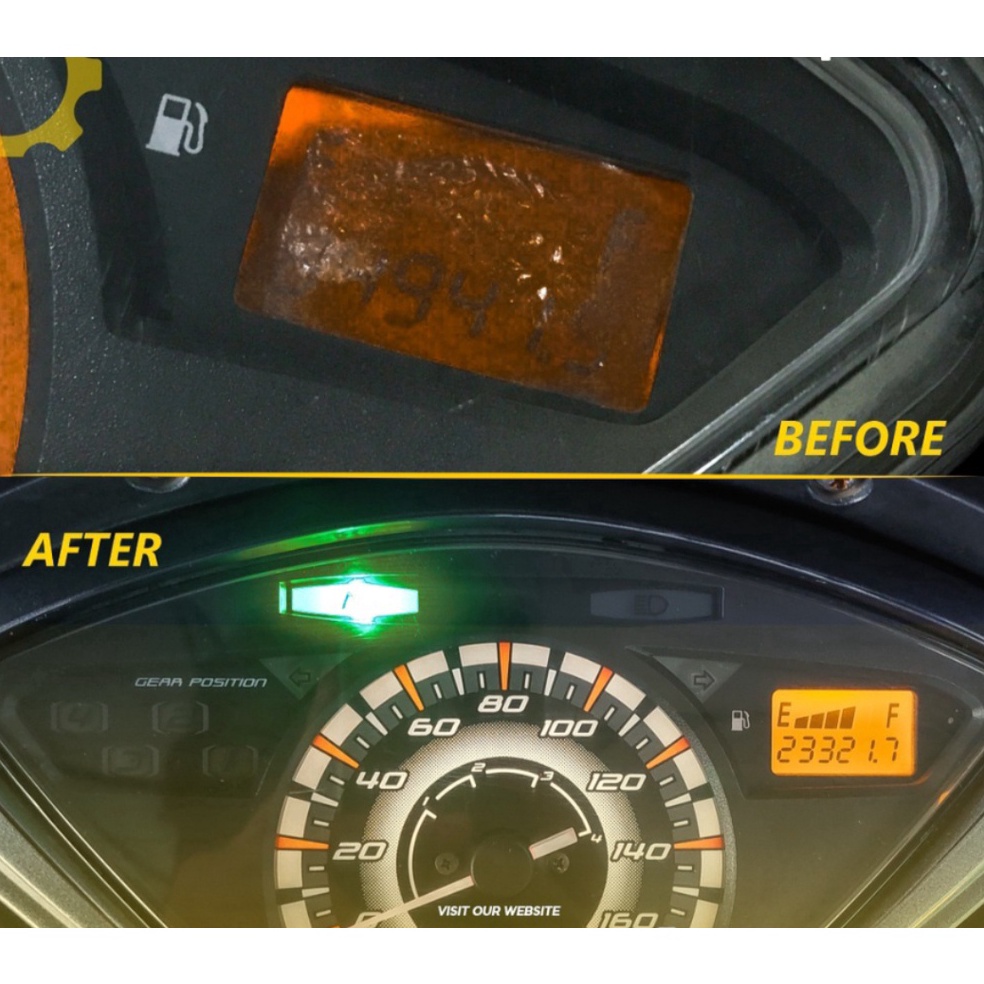 ➧ Polaris lcd speedometer supra x125 lapisan lcd speedometer supra x125 lcd karisma 5772