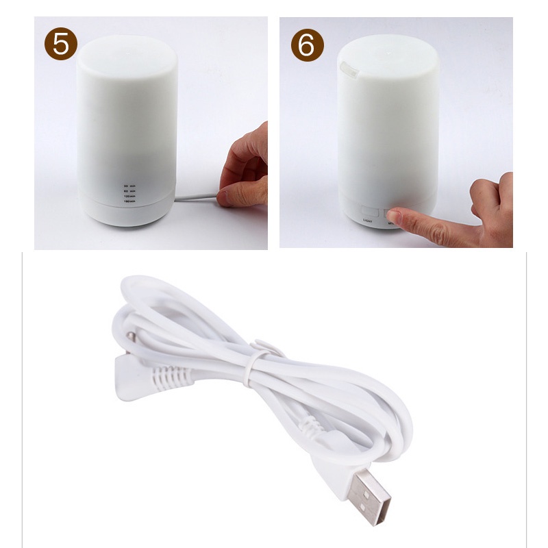 Holiven 100% ORI Aroma Diffuser 125ML Aromaterapi Humidifier