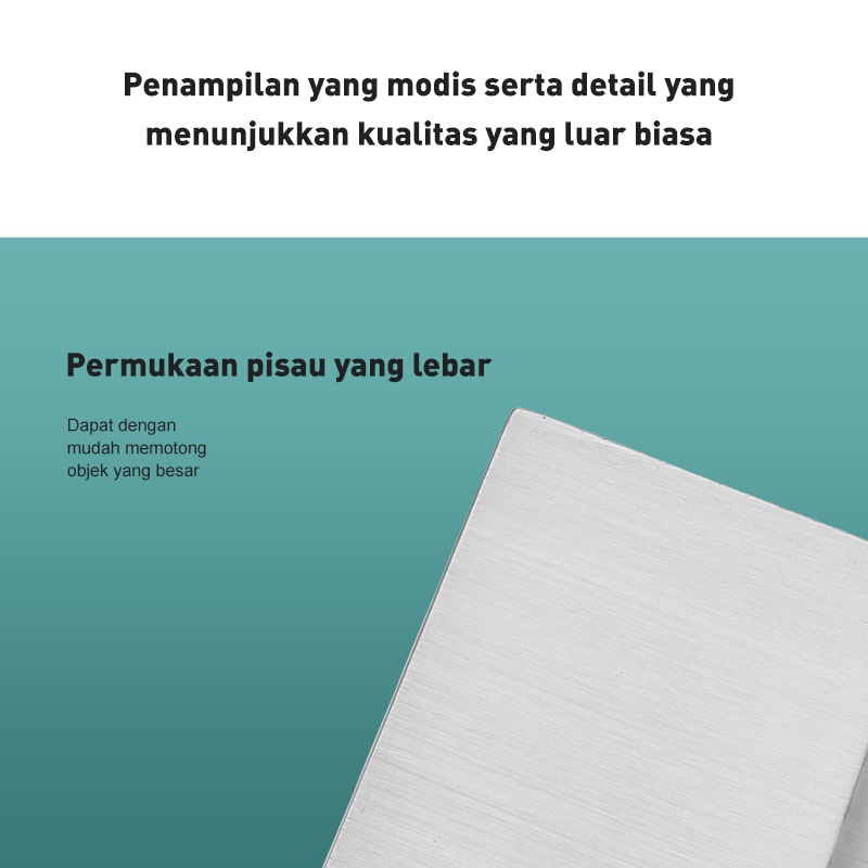 Holiven Set Pisau Dapur Kombinasi 5pcs Stainless Steel