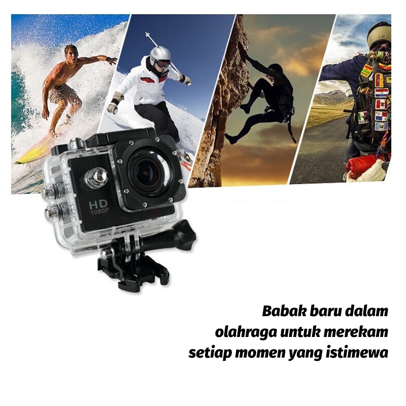 Holiven Kamera Gopro Aktivitas Olahraga Portabel HD / sj4000 Action Camera Outdoor Mini HD