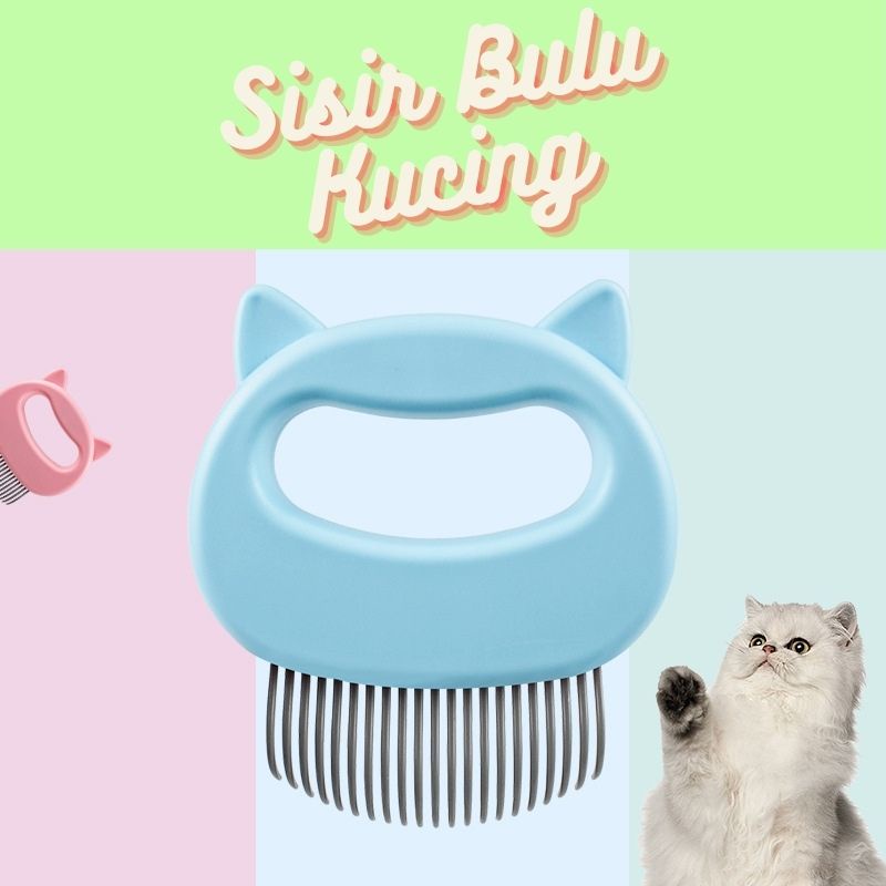 Holiven Sisir Grooming Hewan Kucing Anjing Bahan ABS